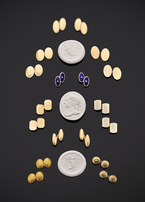 Gold Cufflinks
