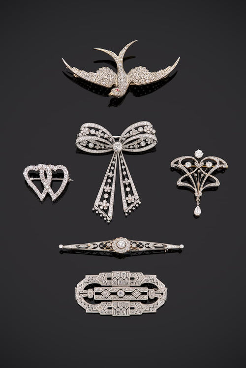 Pearl Brooches