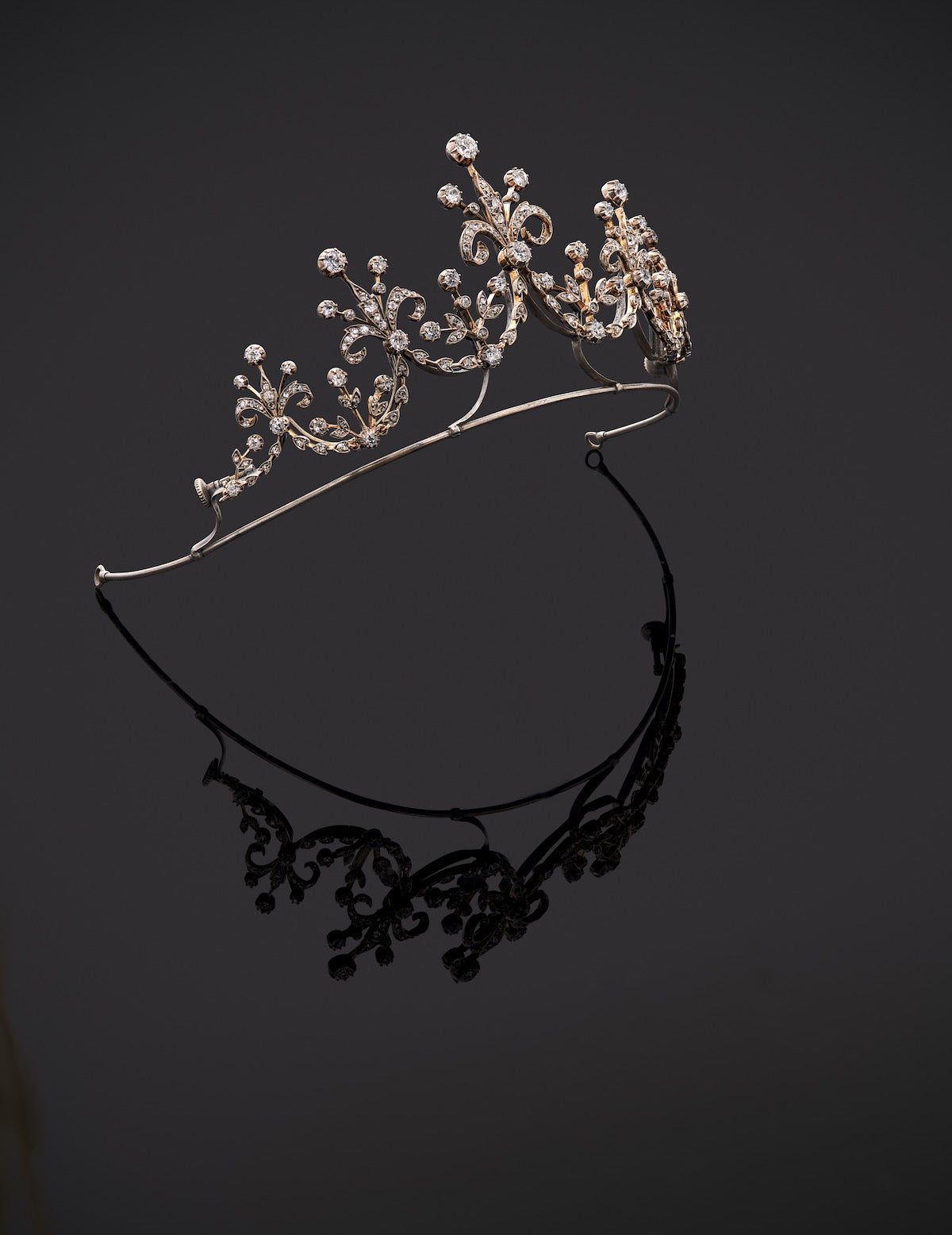 Antique Victorian Diamond set Tiara / Necklace, 7.70ct