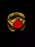 9ct Yellow Gold Cornelian Signet Ring, 4.4grams