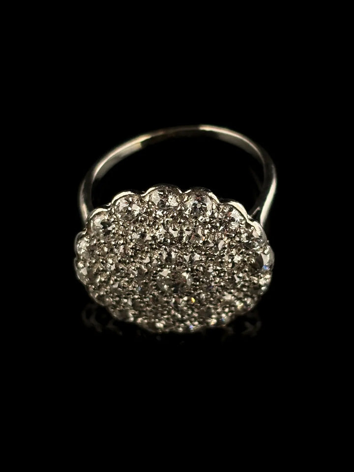 Vintage Art Deco Platinum and Diamond Ring