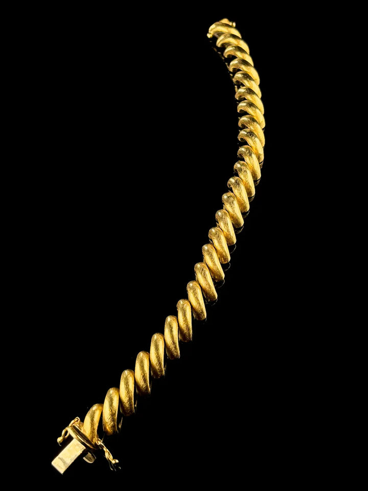 18ct Yellow Gold Fancy Link Bracelet, 41.4g