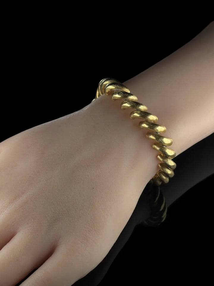 18ct Yellow Gold Fancy Link Bracelet, 41.4g