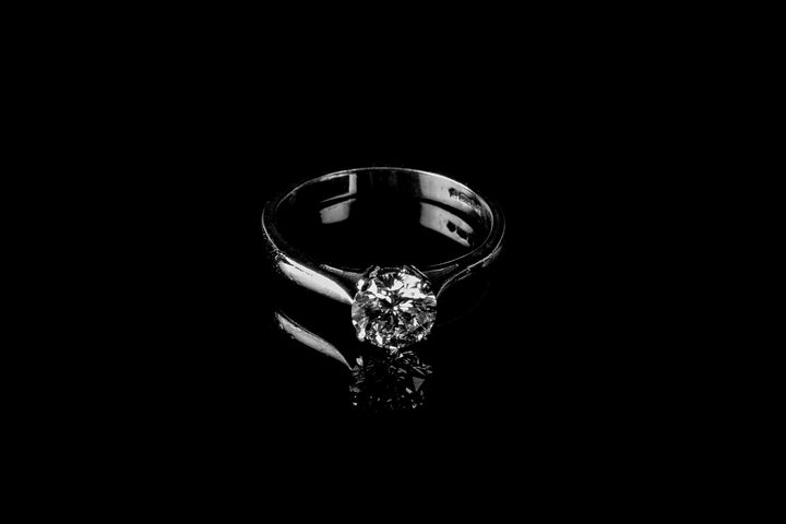 Platinum 1.01ct Diamond Solitaire Ring