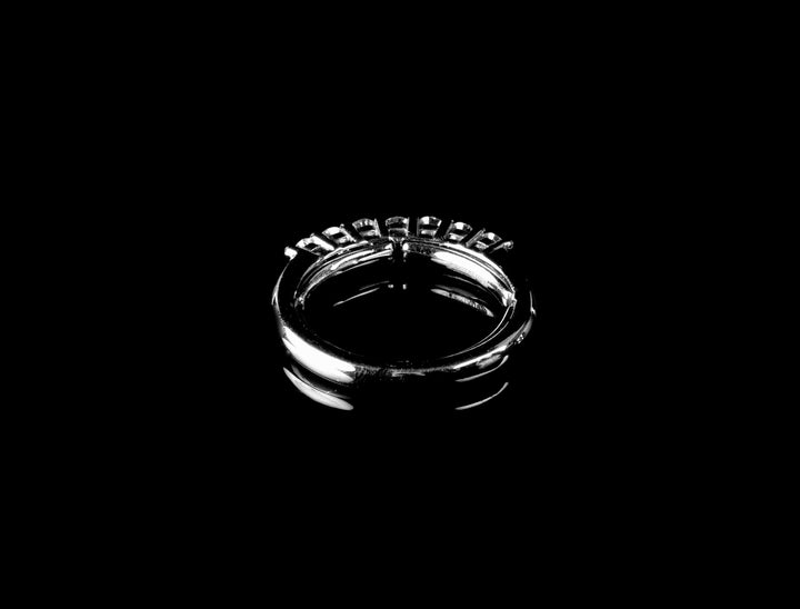 18ct Gold Seven Stone Half Eternity 0.50ct Diamond Ring