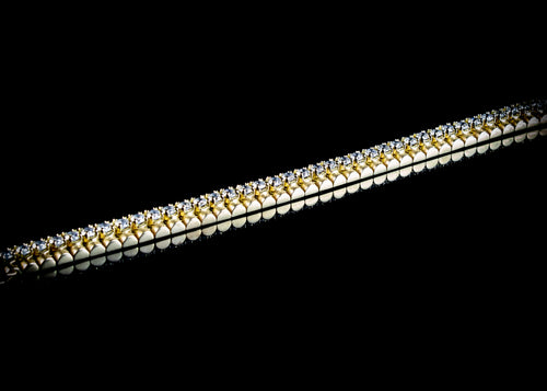18ct Gold 5.23ct Diamond Bracelet