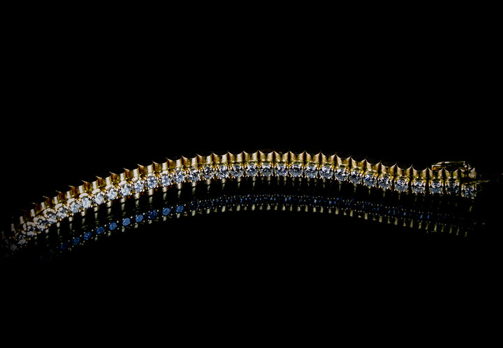 18ct Gold 5.23ct Diamond Bracelet
