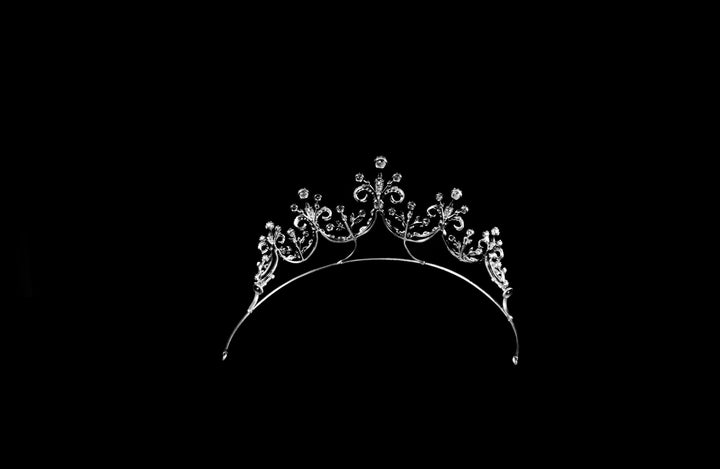 Antique Victorian Diamond set Tiara / Necklace, 7.70ct