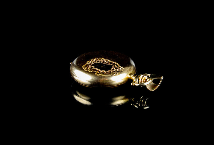 Victorian 14K gold ladies pocket watch by Elgin