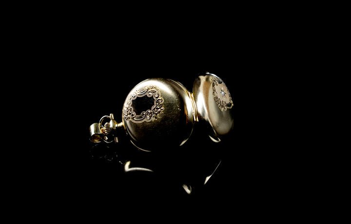 Victorian 14K gold ladies pocket watch by Elgin