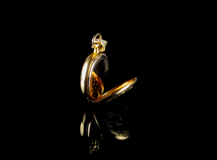 Victorian 14K gold ladies pocket watch by Elgin