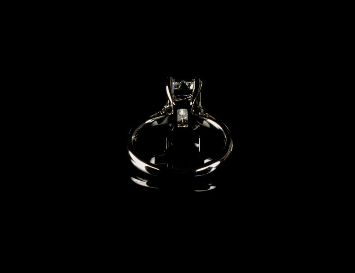 Platinum Emerald Cut 2.21ct Diamond Ring