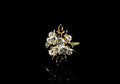 18ct Gold Sapphire and Diamond Cocktail Ring