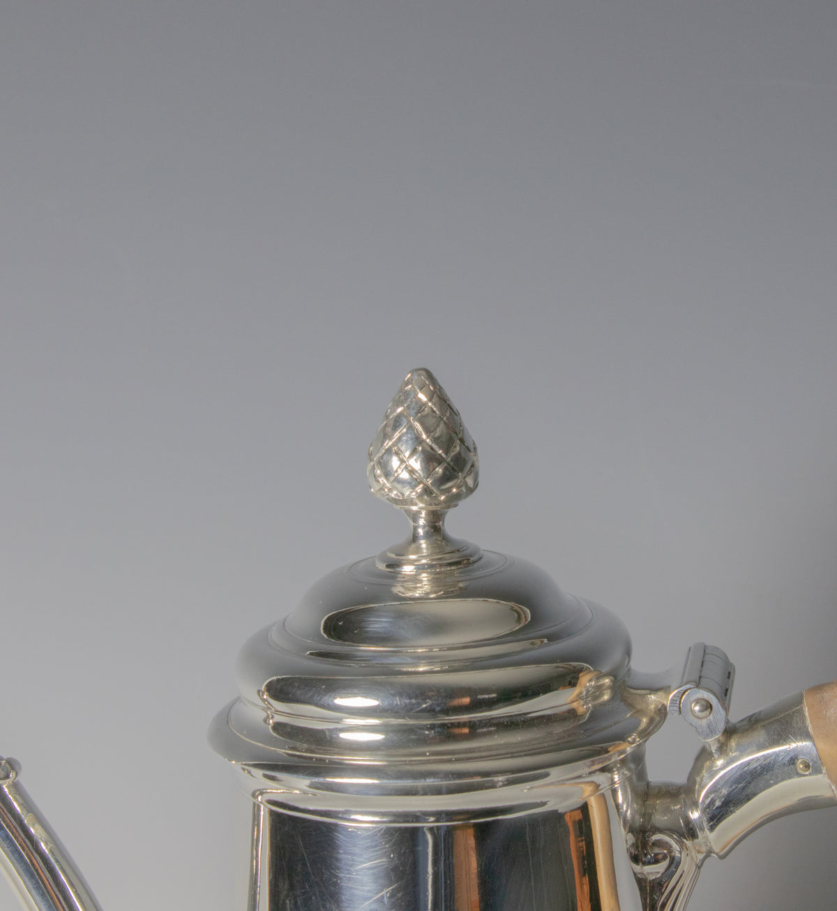 Antique George II sterling silver coffee pot