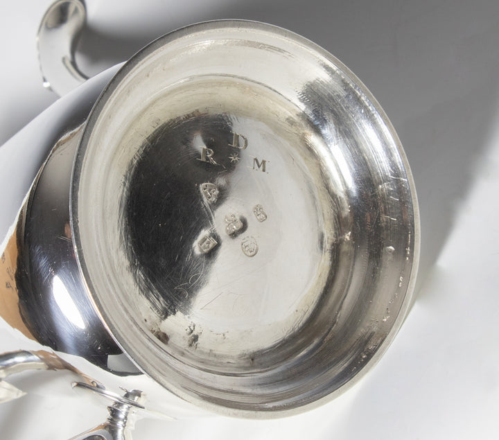 Antique George II sterling silver coffee pot