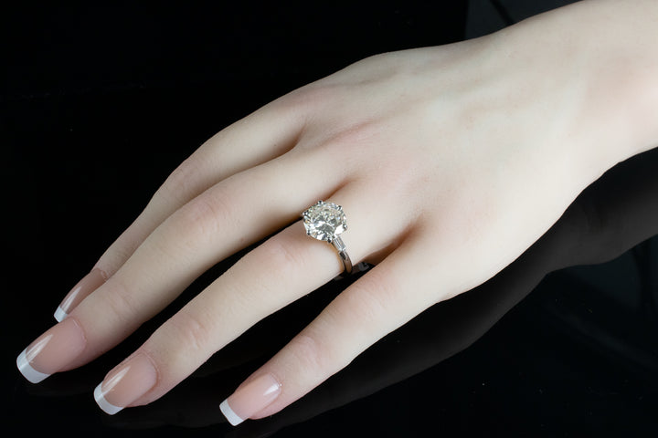 18ct White Gold 3.46ct Diamond Ring
