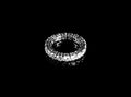 Plainum Tiffany & Co 2.70ct Diamond Full Eternity Ring