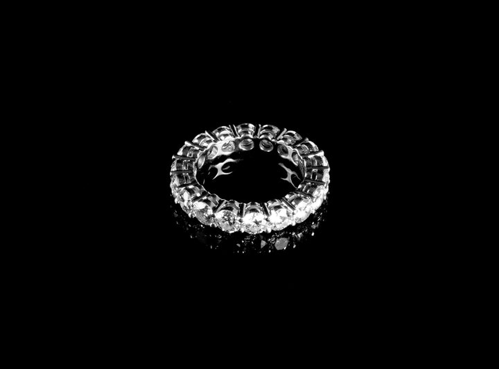 Plainum Tiffany & Co 2.70ct Diamond Full Eternity Ring