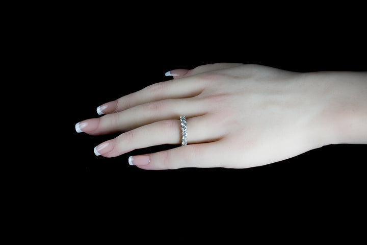 Plainum Tiffany & Co 2.70ct Diamond Full Eternity Ring
