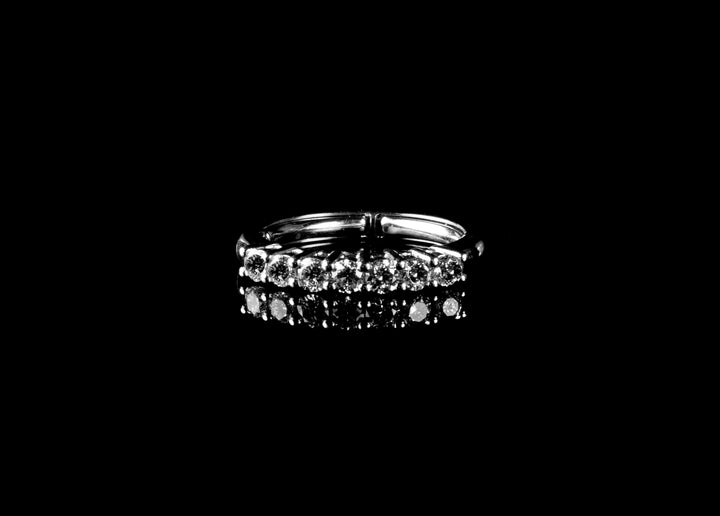 18ct Gold Seven Stone Half Eternity 0.50ct Diamond Ring