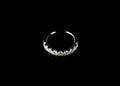 Platinum 1.25ct Diamond Half Eternity Ring