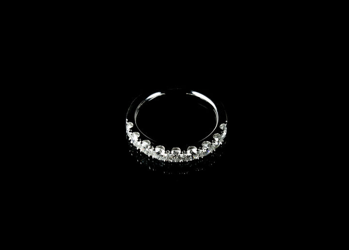 Platinum 1.25ct Diamond Half Eternity Ring