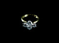 18ct Gold Four Stone 2.03ct Diamond Cluster Ring