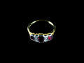 18ct Gold and Platinum Art Deco-Style Ruby And Diamond Ring