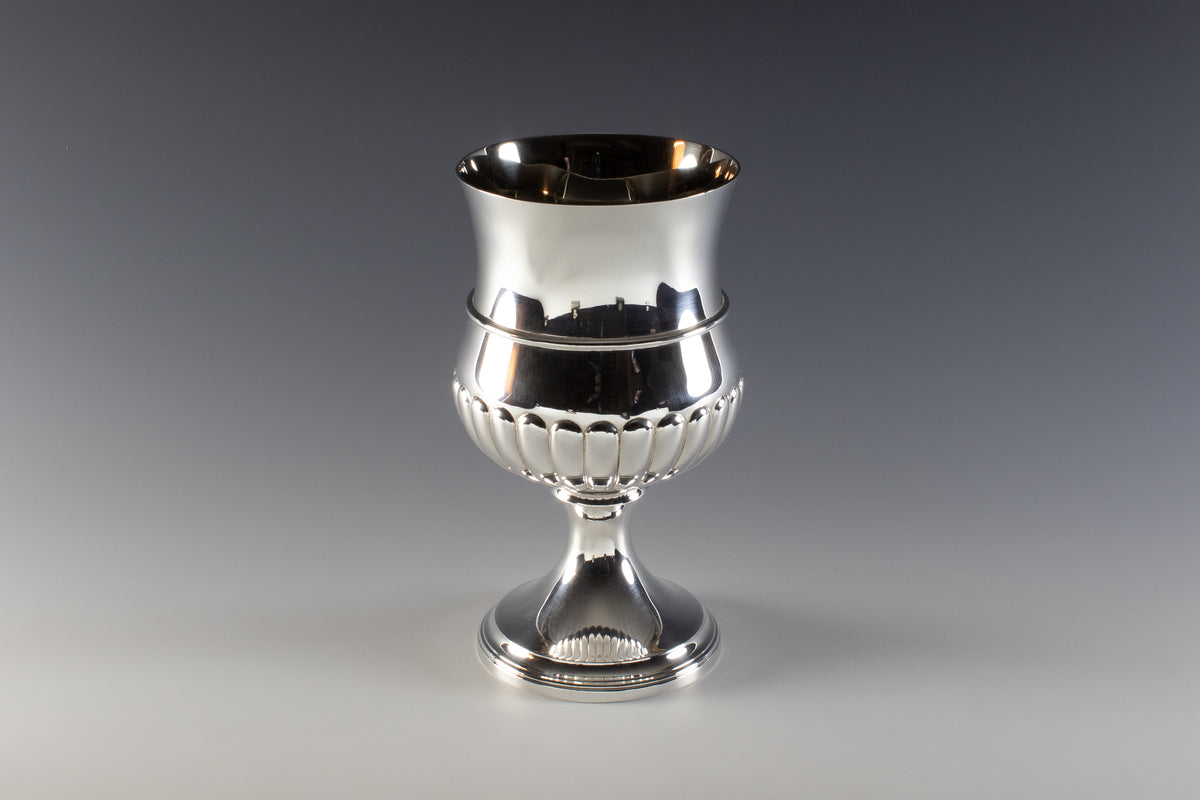 Sterling Silver Thistle Shaped Goblet
