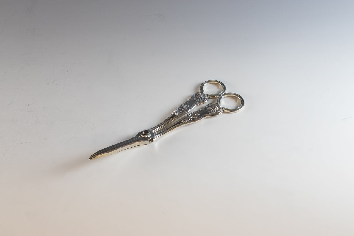 Silver grape scissors