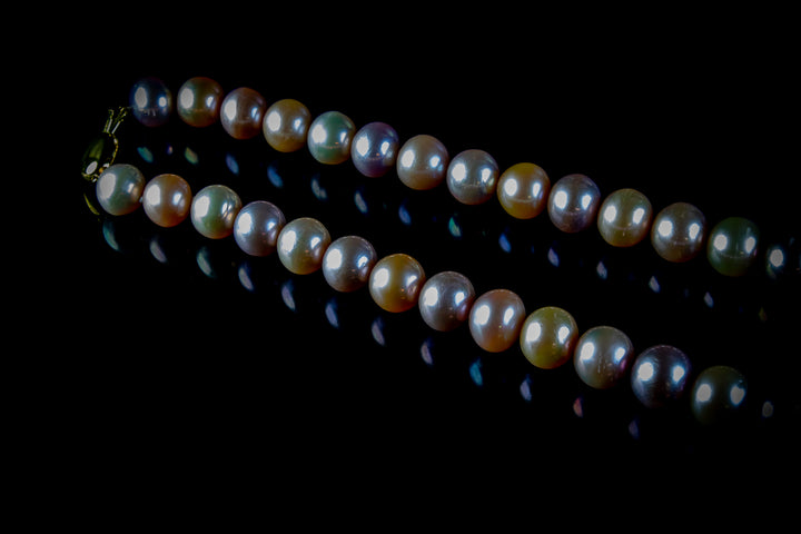 Freshwater 13mm Pearl Necklace with a 9ct Gold Clasp