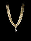 Antique 9ct Gold Guard Chain Necklace, 40.29 grams