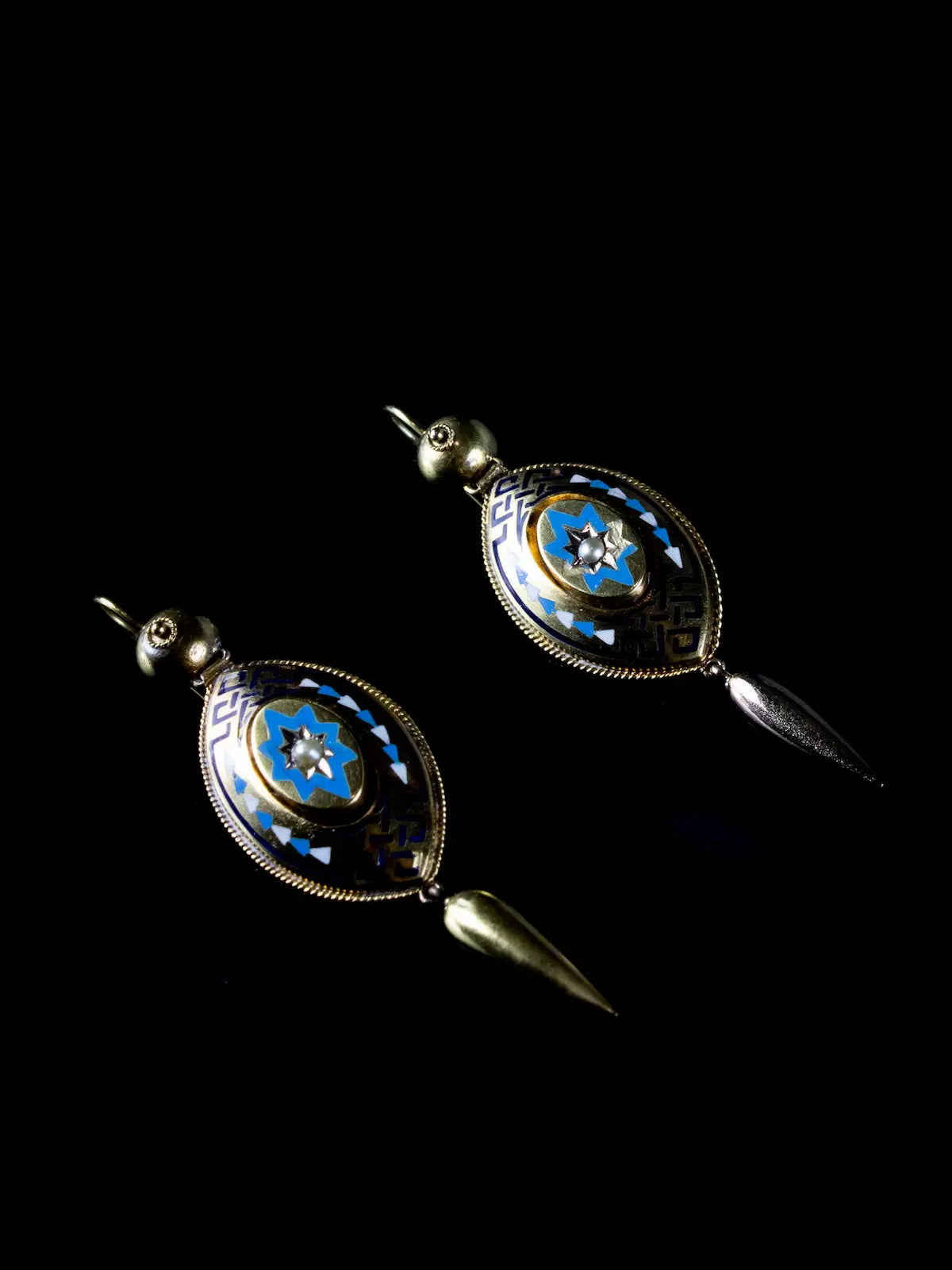 Antique Victorian Fine Gold Demi Parure, Circa 1875