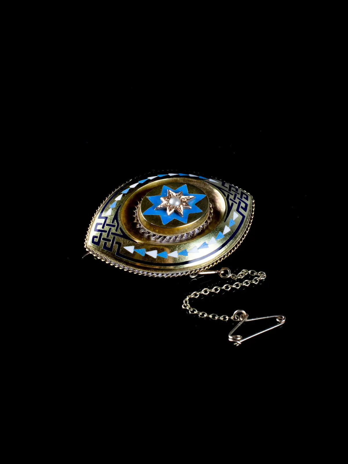 Antique Victorian Fine Gold Demi Parure, Circa 1875