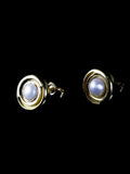 Vintage 18ct Gold and Pearl Stud Earrings