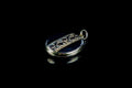 Victorian 15ct gold engraved locket