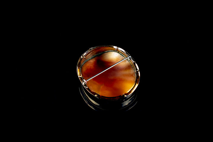 Victorian 9ct gold Cameo brooch