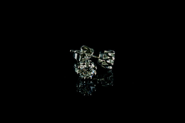 Platinum 1.47ct Diamond Stud Earrings