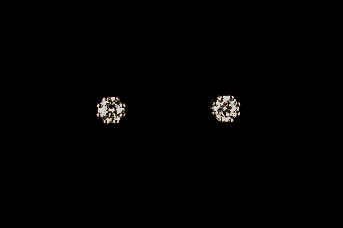 Platinum 1.47ct Diamond Stud Earrings