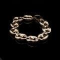 Vintage 14k Yellow Gold Mariner Link Bracelet, 25.7g