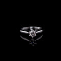 18ct White Gold 0.30ct Diamond Solitaire Ring