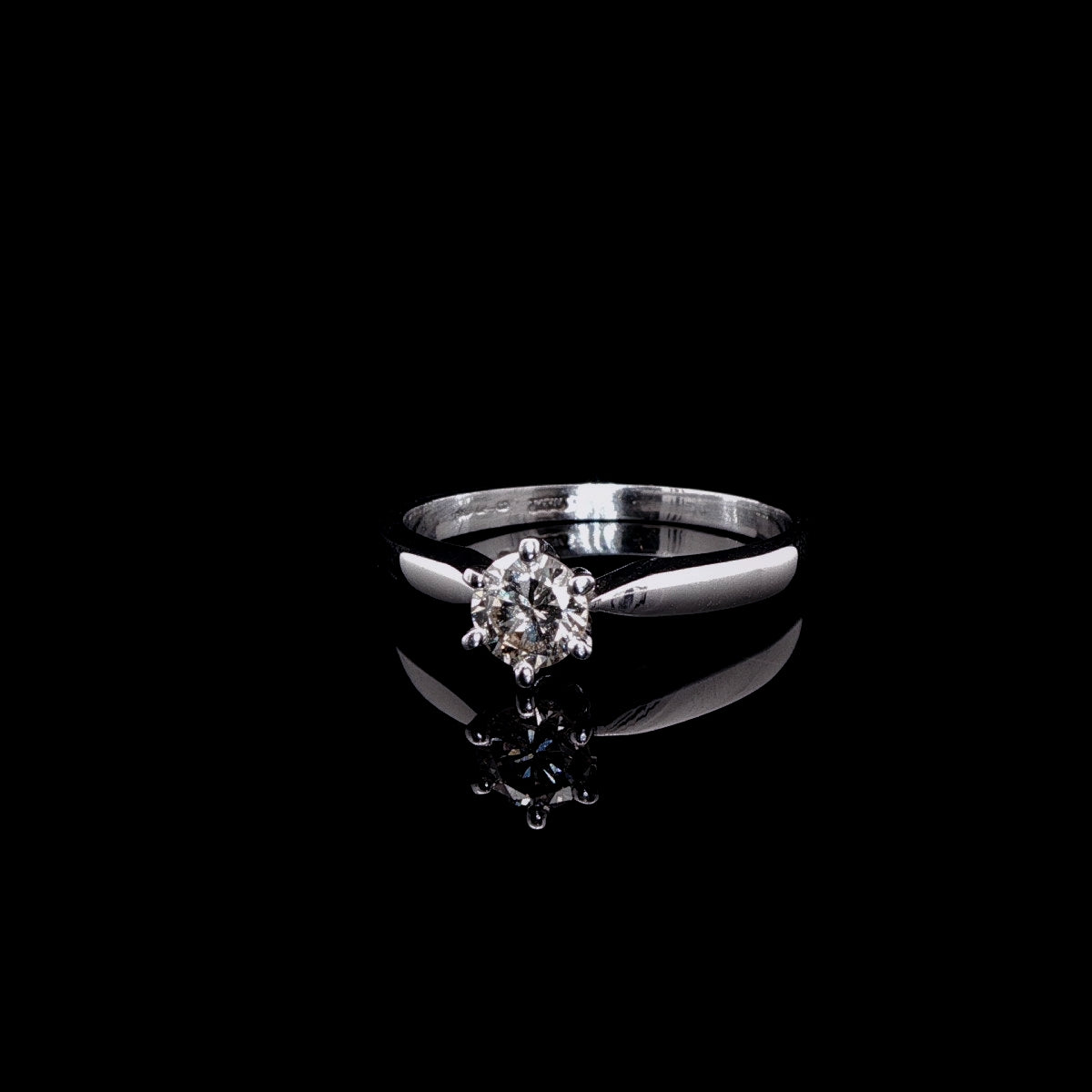 18ct White Gold 0.30ct Diamond Solitaire Ring