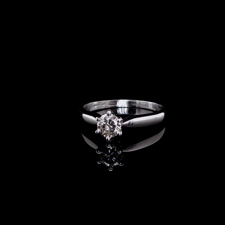 18ct White Gold 0.30ct Diamond Solitaire Ring