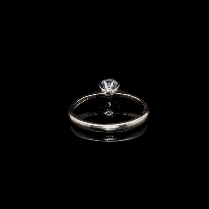 18ct Gold Single Stone 0.30ct Diamond Ring