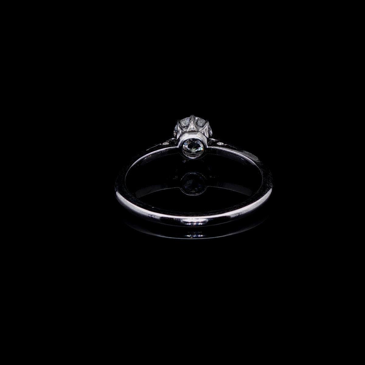 18ct White Gold  Diamond Solitaire Ring 0.60ct