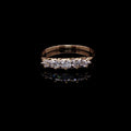 Antique 18ct Yellow Gold Five Stone Old Cut Diamond Ring