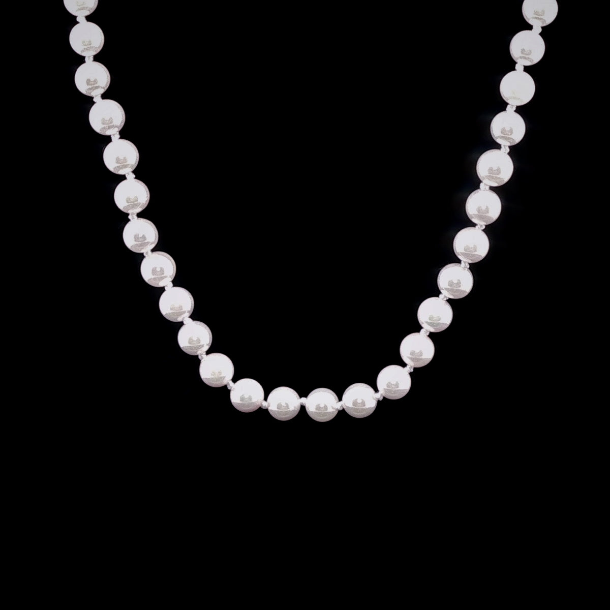Japanese Akoya Pearl Necklace with Magnetic Clasp,  5.5–6mm