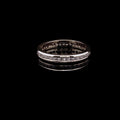 18ct Yellow Gold Full Eternity Ring with Channel Set Brilliant Cut Diamonds