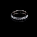 18ct Gold Half Eternity Ring with Twelve Brilliant Cut Diamonds